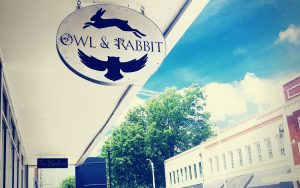 owl and rabbit gallery storefront